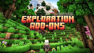 BEST Exploration ADDONS thatll Enhance MCPE 120 [upl. by Emile886]