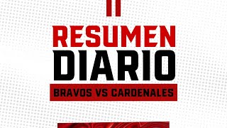 RESUMEN DIARIO 1  Bravos de Margarita Vs Cardenales de Lara 12102024 [upl. by Rosdniw]