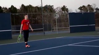 Football Players try Tennis [upl. by Craddock]