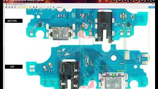 SAMSUNG A145F SUB BOARD sharger [upl. by Rotciv]