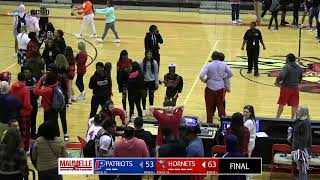 Parkview Patriots vs Maumelle Hornets Basketball [upl. by Harold]