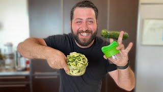 OXO Good Grips Handheld Spiralizer Review [upl. by Kcirnek]