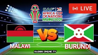 🔴LIVEMALAWI VS BURUNDIAFRICA CUP OF NATIONS QUALIFICATION GROUP STAGE GROUP L [upl. by Marih723]