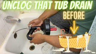 WHAT TO DO IF MY BATHTUB IS CLOGGED [upl. by Nichol]