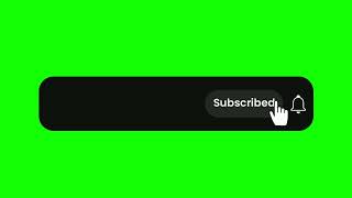 Green Screen Subscribe Bel Icon Button Without Watermark [upl. by Trebuh]