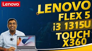 Lenovo Ideapad Flex 5 x360 Intel Core i31315U 2 in 1 Touch Screen Latest 2023 Unboxing amp Review [upl. by Ennayehc]