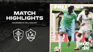 HIGHLIGHTS Seattle Sounders FC vs LA Galaxy  May 5 2024 [upl. by Annayi]