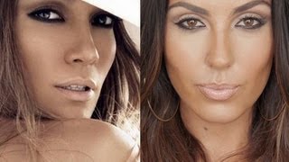 Jennifer Lopez JLo  Professional Get The Look Tutorial [upl. by Ayila]