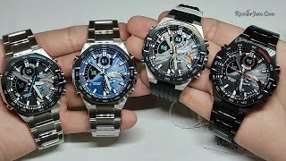 Casio Edifice ECB950DB1A vs Edifice ECB950DB2A vs Edifice ECB950MP1A vs Edifice ECB950DC1A [upl. by Seton875]