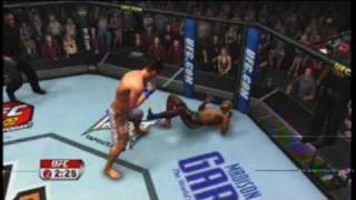 Anderson Silva vs Rich Franklin  UFC Undisputed 2009 Gameplay [upl. by Lupe894]