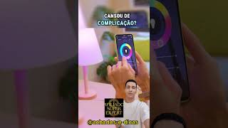 Lâmpada Inteligente Smart Color 10W Elgin RGB Wifi smartphone tecnologia achados smartwatch [upl. by Nyladgam]