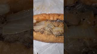 Philly Cheesesteak from Dalessandros Steaks Birthday lunch [upl. by Absa]