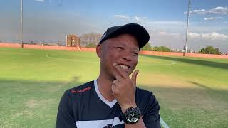 Postmatch Interview  Karabo Mogudi  University of Jhb vs Gomora United  Gauteng ABC Motsepe [upl. by Yelloh]