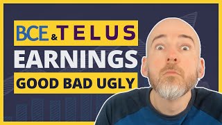 BCE and Telus Earnings  The Good The Bad and the Ugly [upl. by Puglia]