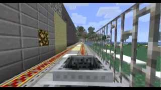 Minecraft Fully Automatic Subway System [upl. by Northway]