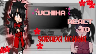 ♪°°uchiha clan react to Sarada°°★↑GCRVread desc [upl. by Ettezzus40]