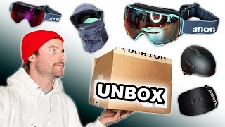 🔴 Live Anon Goggle Unboxing and Snowboard QampA [upl. by Yerdua]