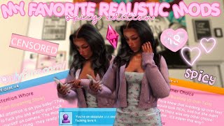 MUST HAVE SIMS 4 REALISTIC MODS  LINKS PROVIDED  18 MUST HAVE SPICY MODS🔞  ONLYFANS MOD [upl. by Gottuard]