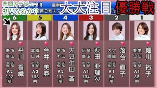 【住之江競艇優勝戦】大激戦①細川②落合③浜田④大豆生田⑤今井⑥平川 [upl. by Keelin]