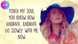 Andante Andante Mamma Mia OST Lily James LYRICS [upl. by Rowena]