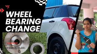 Car wheel bearing change [upl. by Ruben]