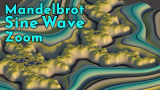 Mandelbrot Sine Wave Fractals [upl. by Ydda503]