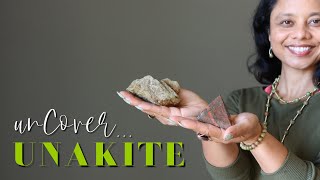 Unakite Meanings Uses Healing Properties  AZ Satin Crystals [upl. by Mecke]