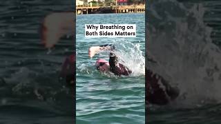 Breathing both sides shorts swimmingtips [upl. by Dun]