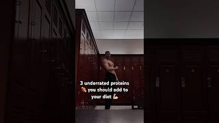 3 underrated proteins 🍖 you should add to your diet 💪🏼 diet nutrition fitnessjourney [upl. by Sel]