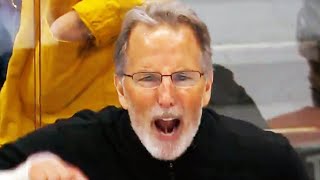 John Tortorella Gets EJECTED From Game After 40 Deficit FULL CLIP Flyers vs Lightning [upl. by Lirba]