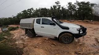 Mundaring Powerlines with All Tracks 4wd Club July 2022 [upl. by Clio89]