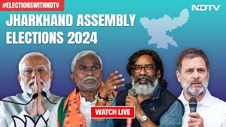 Jharkhand Assembly Elections 2024 LIVE  Polling For 38 Assembly Seats In Jharkhand In Second Phase [upl. by Llennor366]