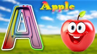 ABC Kids Song  A for apple  Phonics Song  Tiny Tots  Kiddos Study Zone [upl. by Arihsan993]