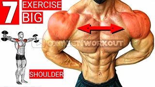 Shoulder workout at gymTop 7 Shoulder exercises in gym [upl. by Tarrah]