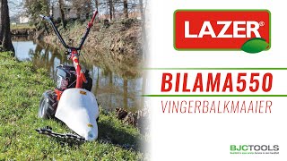 Lazer BILAMA550 Vingerbalkmaaier [upl. by Muldon]