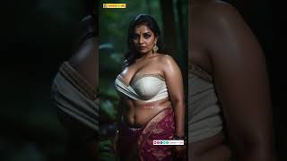 Curvy PlusSize Indian Woman in Stylish Outfit at a Forest  AI Model Look Book  Virtual Influencer [upl. by Divd]