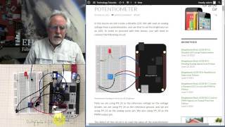 Beaglebone Black LESSON 10 Dimable LED Circuit with Analog Reads and PWM [upl. by Ocer384]