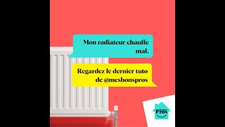 Comment purger mon radiateur [upl. by Aneehta]