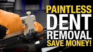 How to Remove Dents from a Truck Without Damaging the Paint  Paintless Dent Repair – Eastwood [upl. by Nnyleuqcaj]