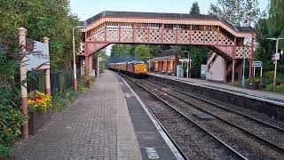 37607 leading Test Train 1Q48 through Wilmcote 6 August 2024 [upl. by Marsden]