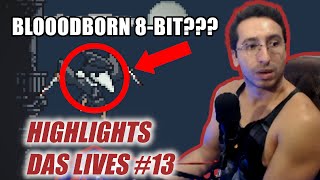 BLOODBORN VERSÃO 8BIT  Highlights das Lives  13 [upl. by Kippy]