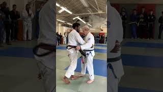 Simon Hayes awards Luke Lofters his BJJ Black Belt [upl. by Aneeras]