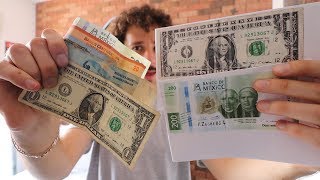 ¿Qué pasa si fotocopiamos BILLETES de diferentes países [upl. by Aksoyn131]