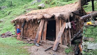 Most Relaxing Nepali Himalayan Mountain Village Life in to the Rainy Time Live with Beautiful Nature [upl. by Akfir]