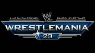 Wrestlemania 23 Official Theme  quotLadies and Gentlemenquot by Saliva [upl. by Jone]