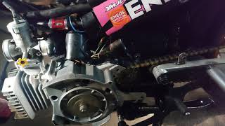 Test Sound F1ZR Piston FIM Os 300 knalpot Abrt20 [upl. by Moncear]