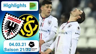 Highlights FC Aarau vs FC Schaffhausen 040322 [upl. by Lleunamme]