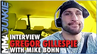 Gregor Gillespie goes OFF on Tony Ferguson for declining fight [upl. by Ileyan795]