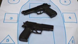 Beretta M9 vs SIG 226 [upl. by Deery801]