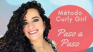 El Método Curly Girl en español siguiendo el quotCurly Girl Methodquot Handbook paso a paso [upl. by Enovad]